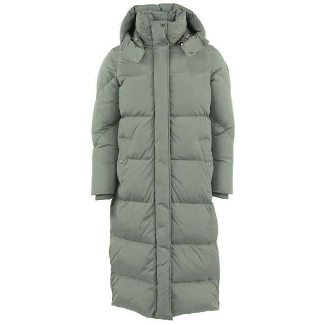 Woolrich Dames aurora parka tunda grey