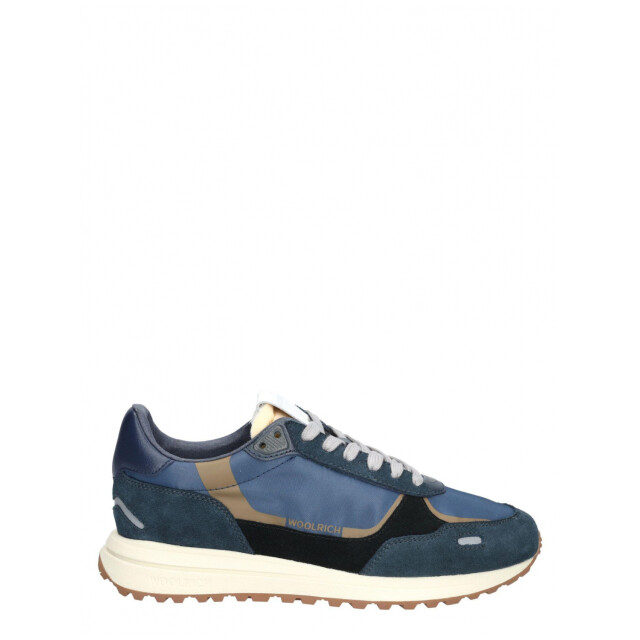 Woolrich WFM 252.030 blauwe retro sneakers