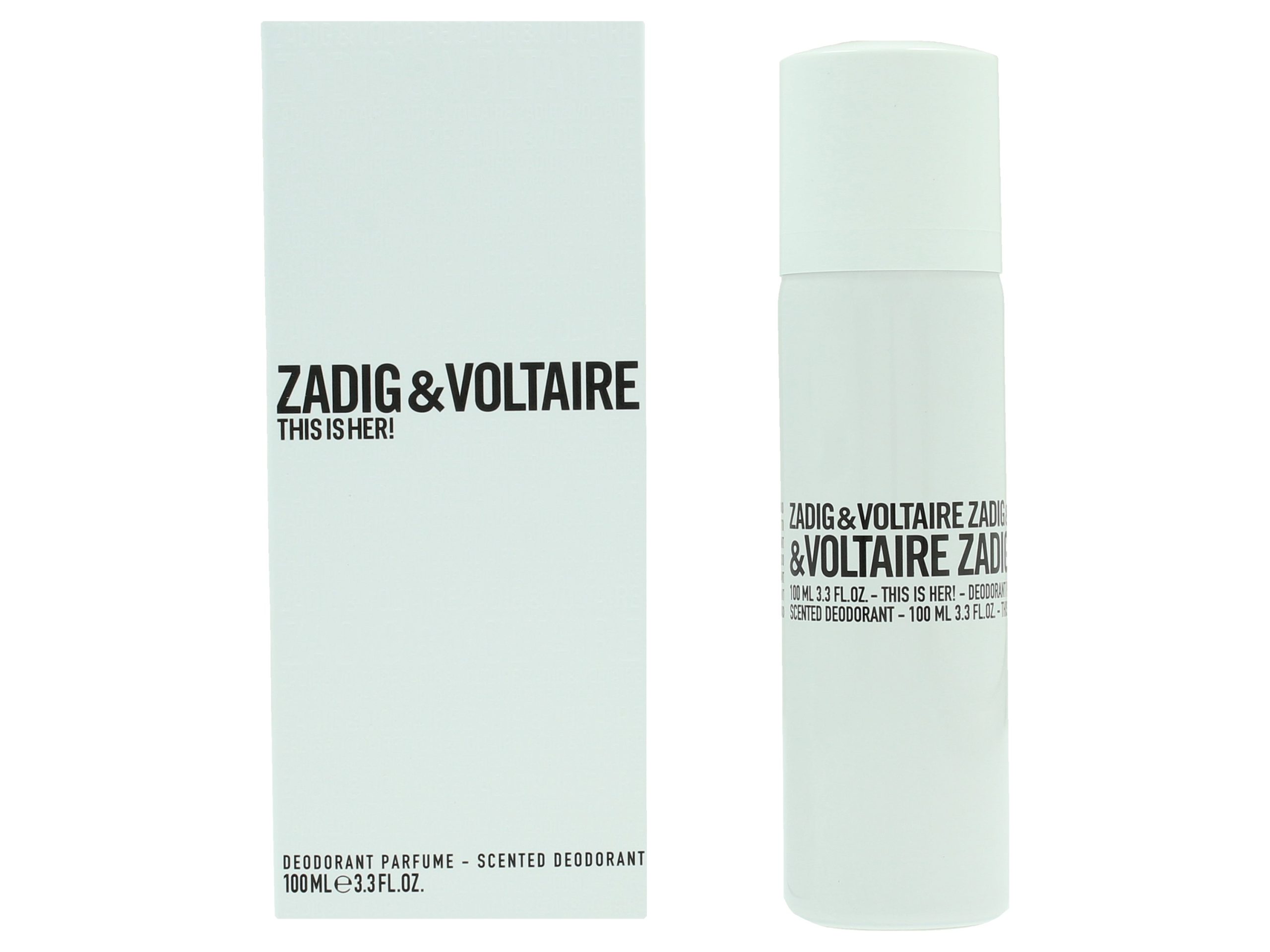 Zadig & Voltaire This Is Her Scented Deo Spray 100ml.
