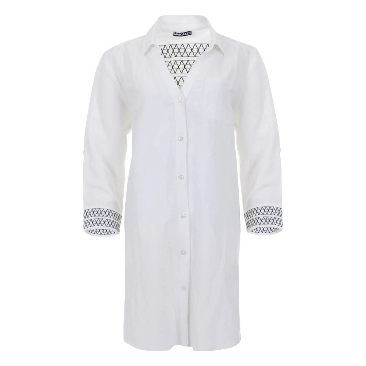 Blouse Maicazz Fenja-LNG Blouse SU23.20.306 OffWhite