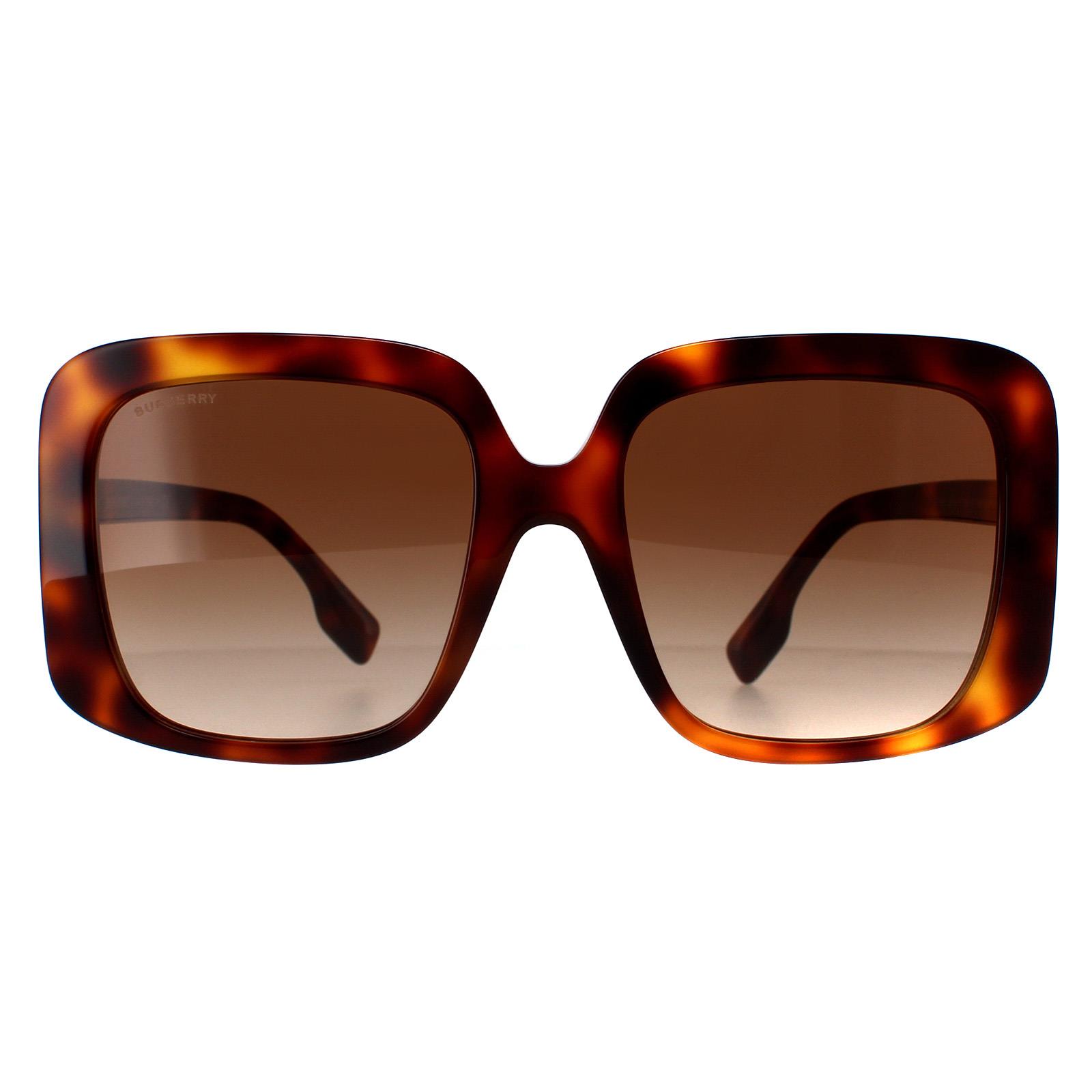 Burberry BE4363 331613 licht havana bruin gradiÃ"nt zonnebril