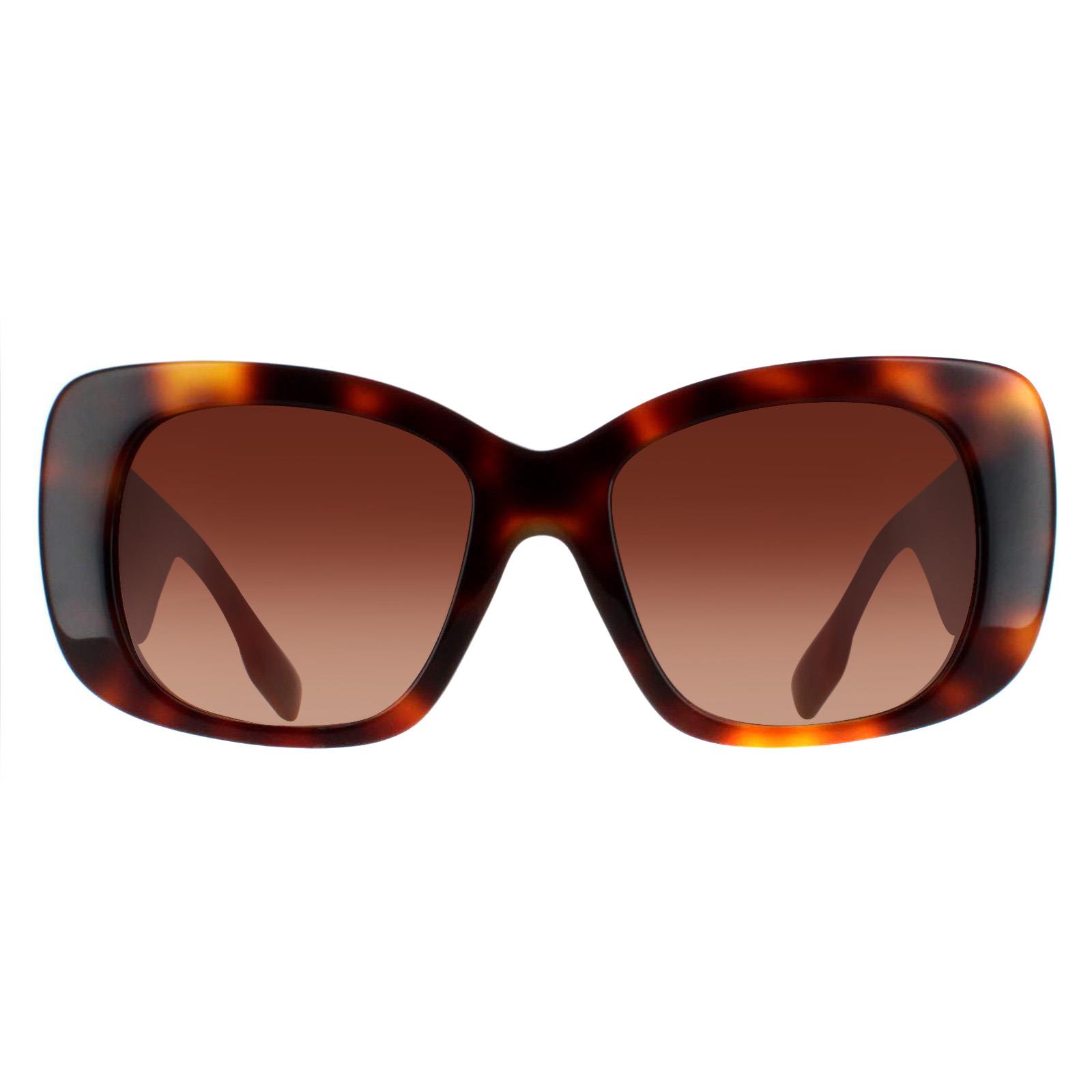 Burberry BE4410 331613 licht havana bruin gradiÃ"nt zonnebril
