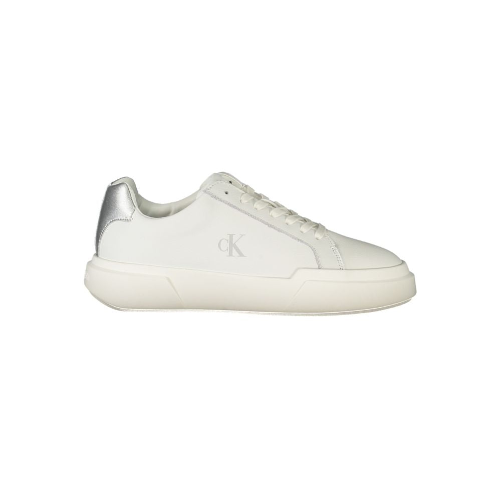Calvin Klein Bianco Polyurethaan Dames Sneaker