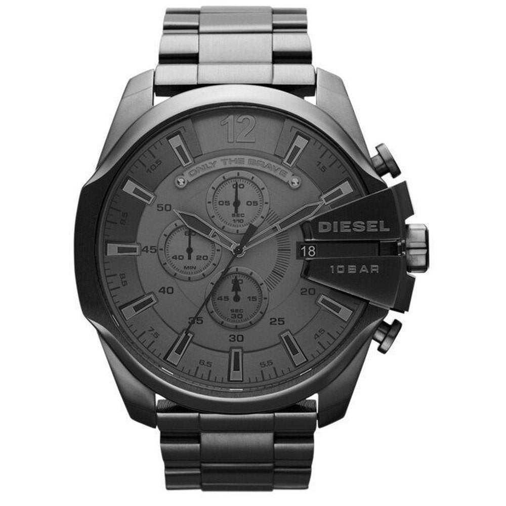 Diesel DZ4282 Chronograaf Grijs Wijzerplaat Gunmetal Herenhorloge