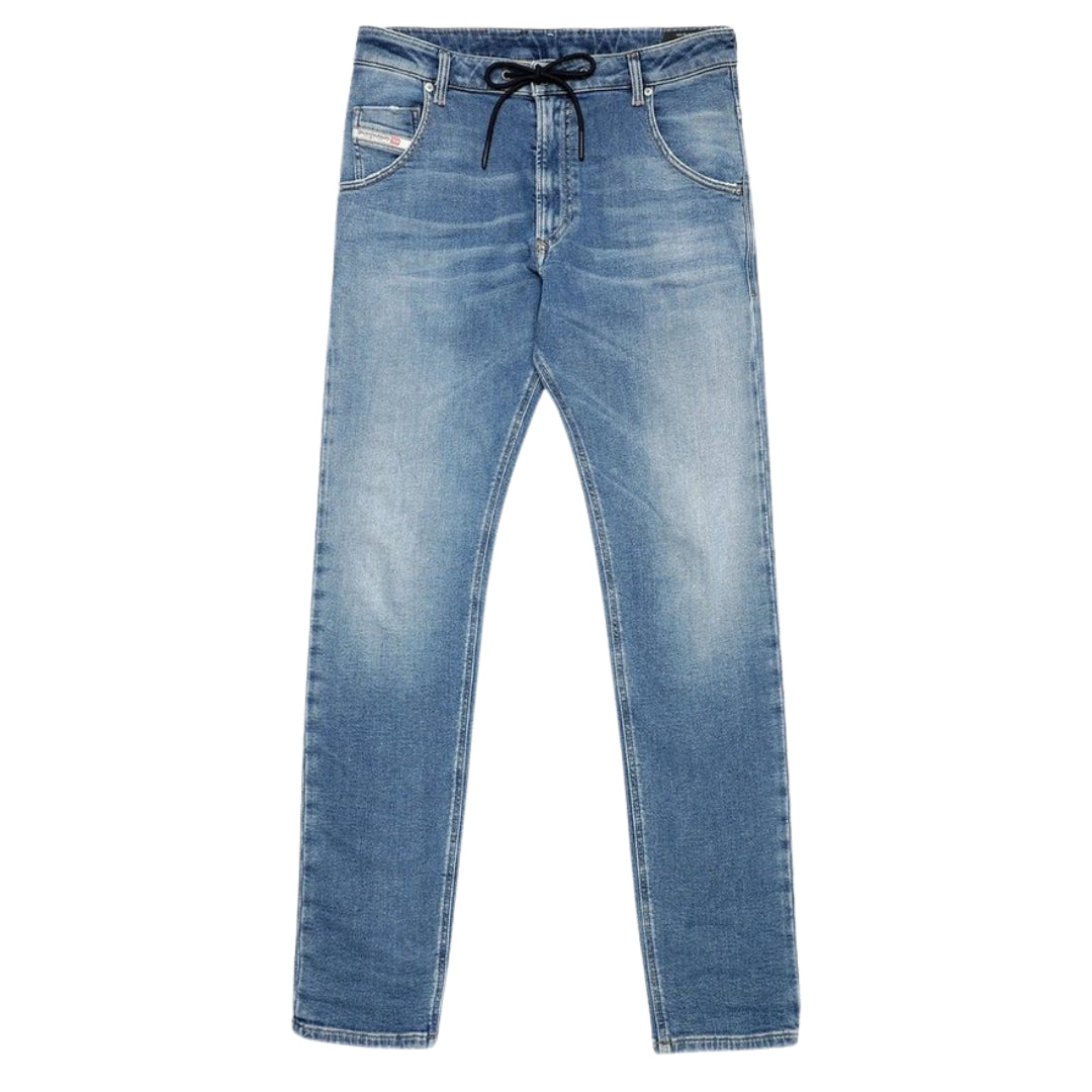 Diesel Krooley-yt Blauwe Sweatjeans