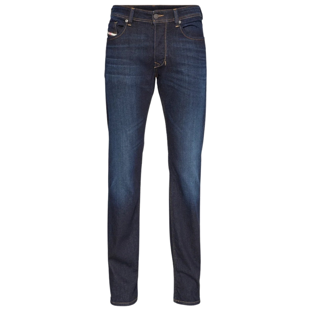 Diesel Larkee-X donkerblauwe jeans met rechte pasvorm