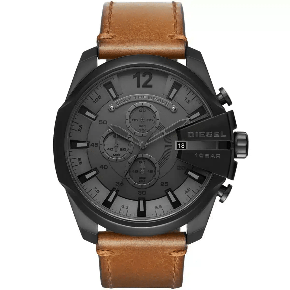 Diesel Mega Chief DZ4463 51mm Chronograaf Herenhorloge