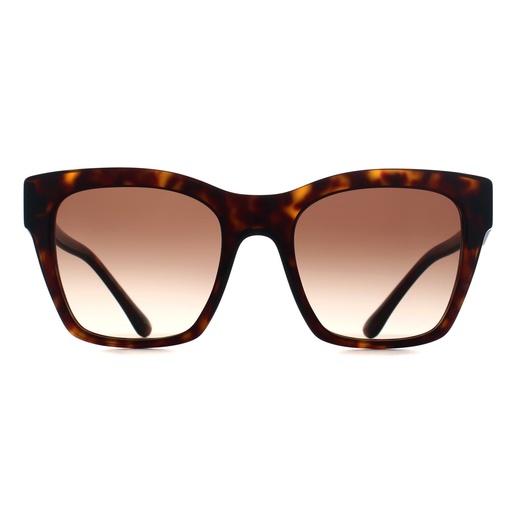 Dolce & Gabbana DG4384 502/13 havana bruin gradiënt zonnebril