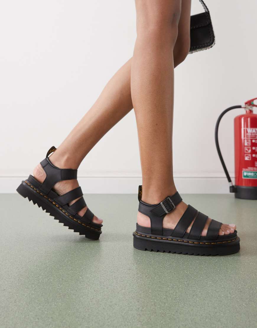 Dr. Martens - Blaire - Sandalen in Schwarz
