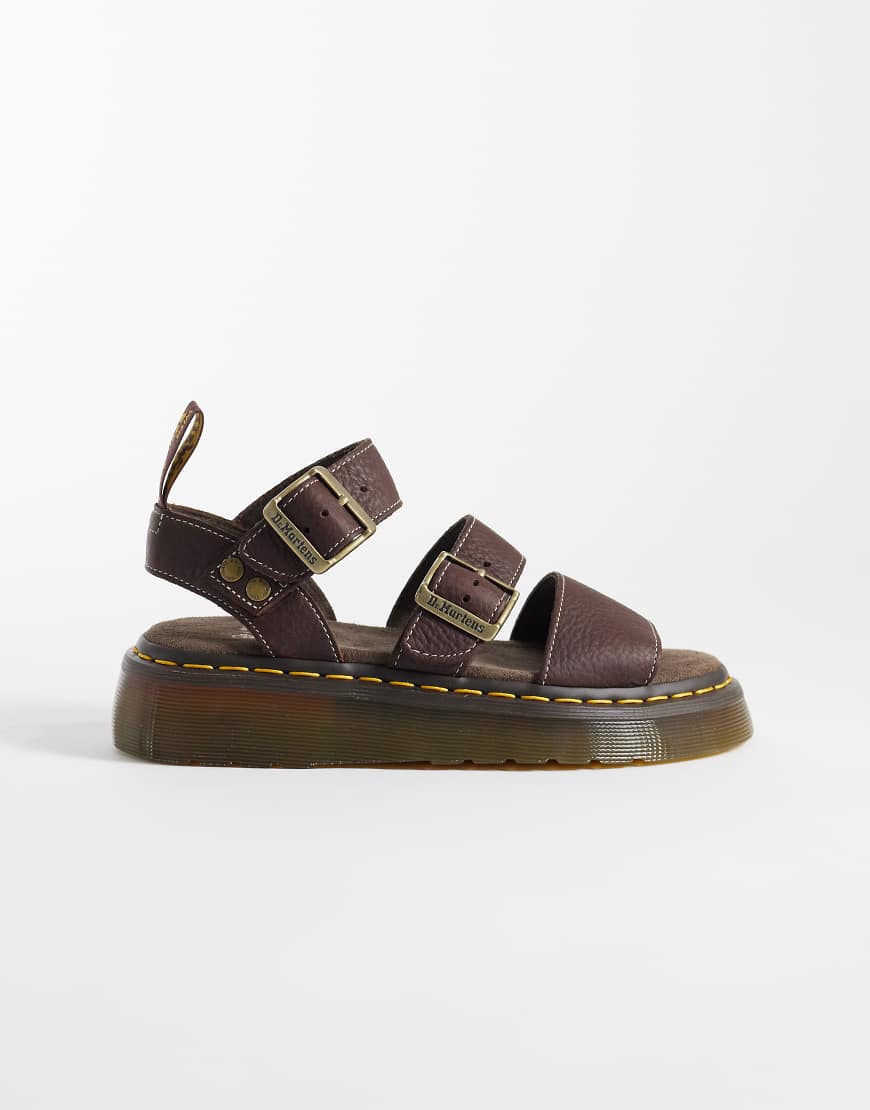 Dr. Martens - Gryphon Quad - Sandalen in Braun