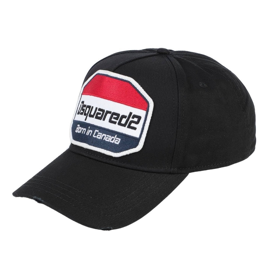 Dsquared2 Geboren In Canada Logo Zwarte Pet