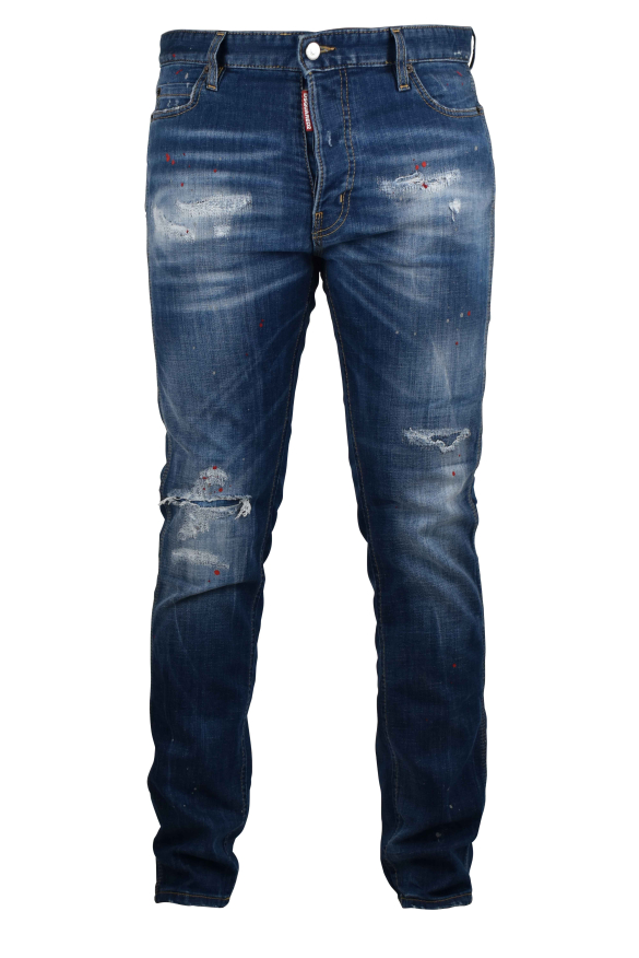 Dsquared2 Toffe kerel Jean Blauw