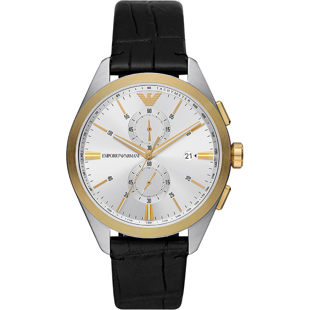 Emporio Armani Claudio Heren Horloge Zwart AR11498
