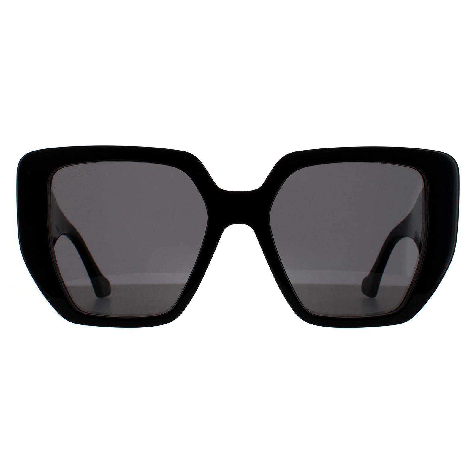 Gucci zonnebril GG0956S 003 Zwart grijs