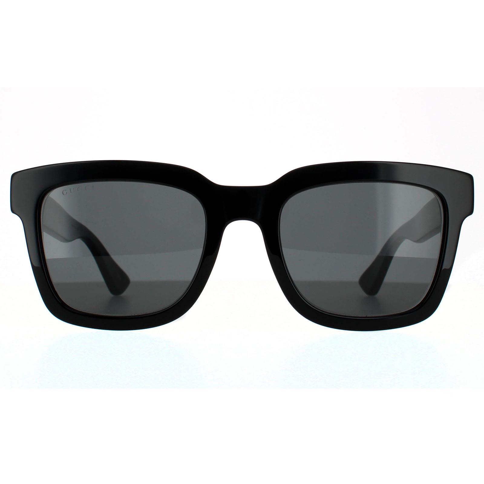 Gucci zonnebril gg0001sn 001 zwart zwart