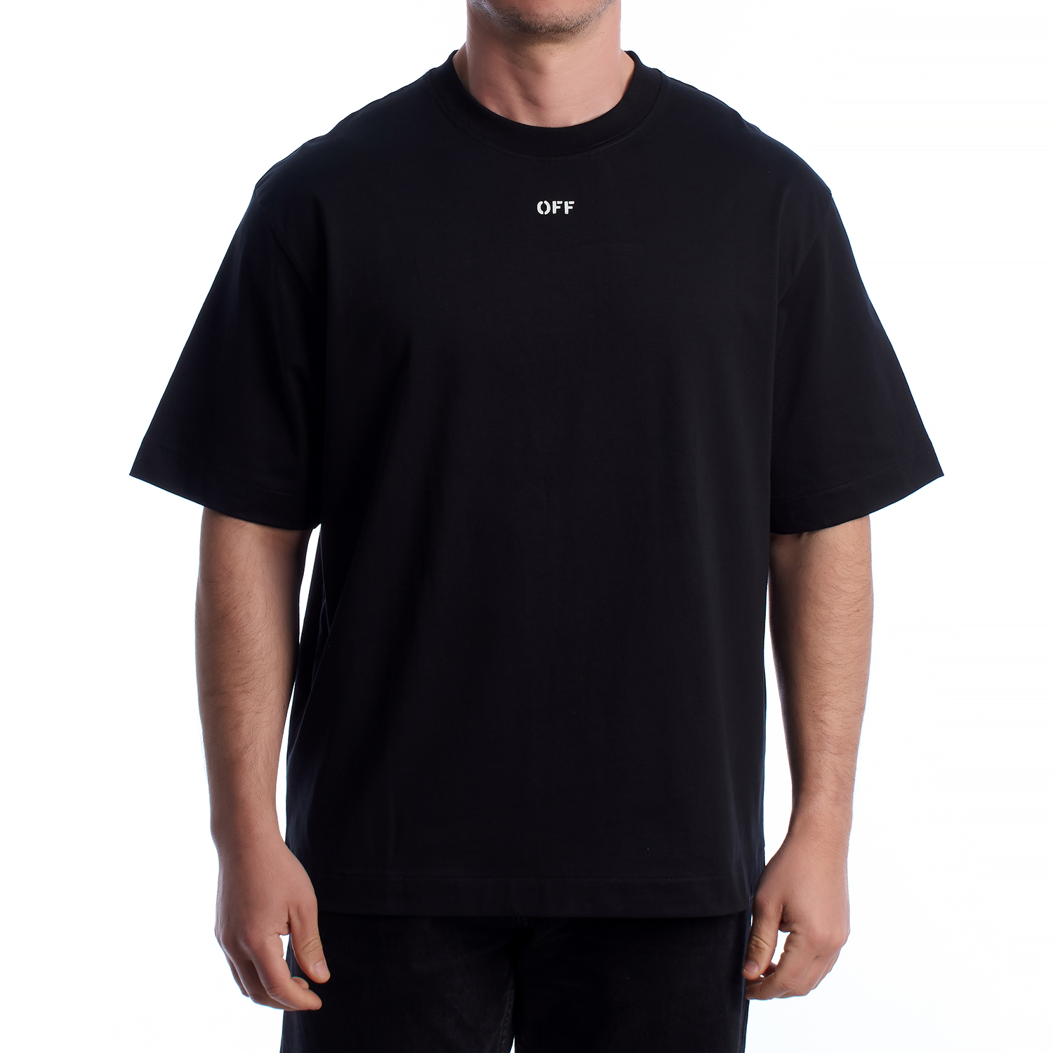 Heren Korte Mouwen T-Shirt Scribble Diags 44MAA120G5J00E1001
