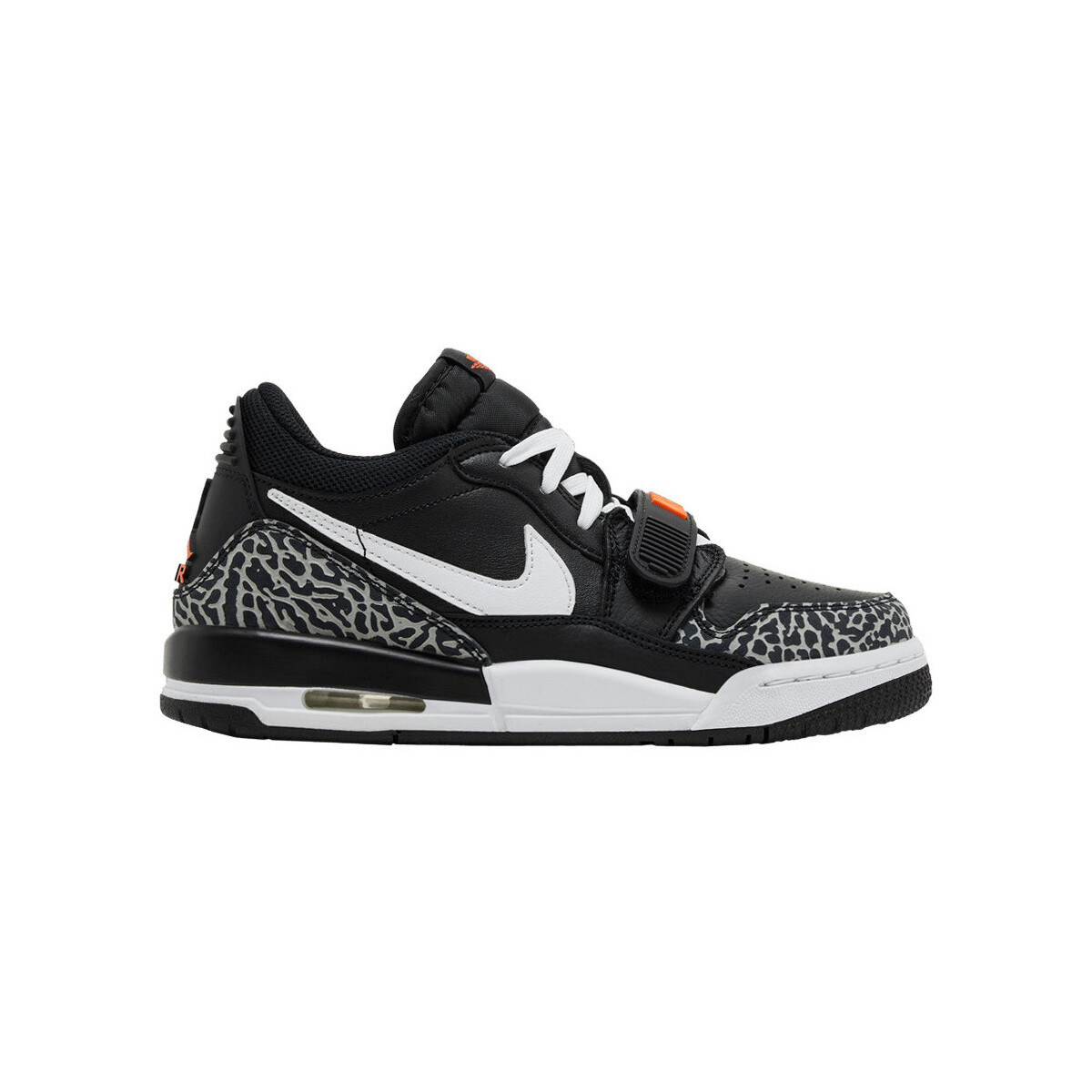 Lage Sneakers Nike Jordan Legacy 312 Low Black White Safety Orange (GS)
