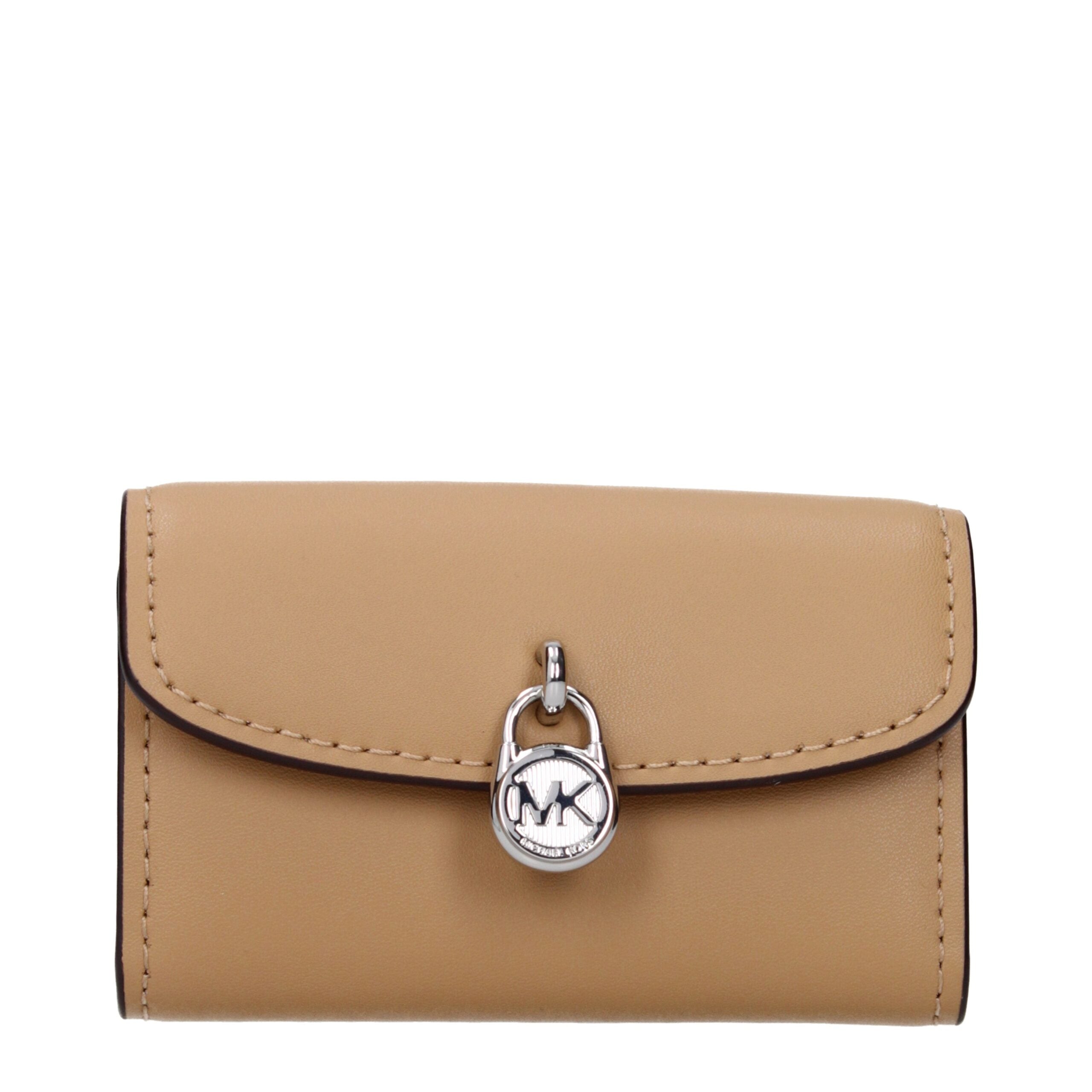 Michael Kors Bruine Leren Portemonnee