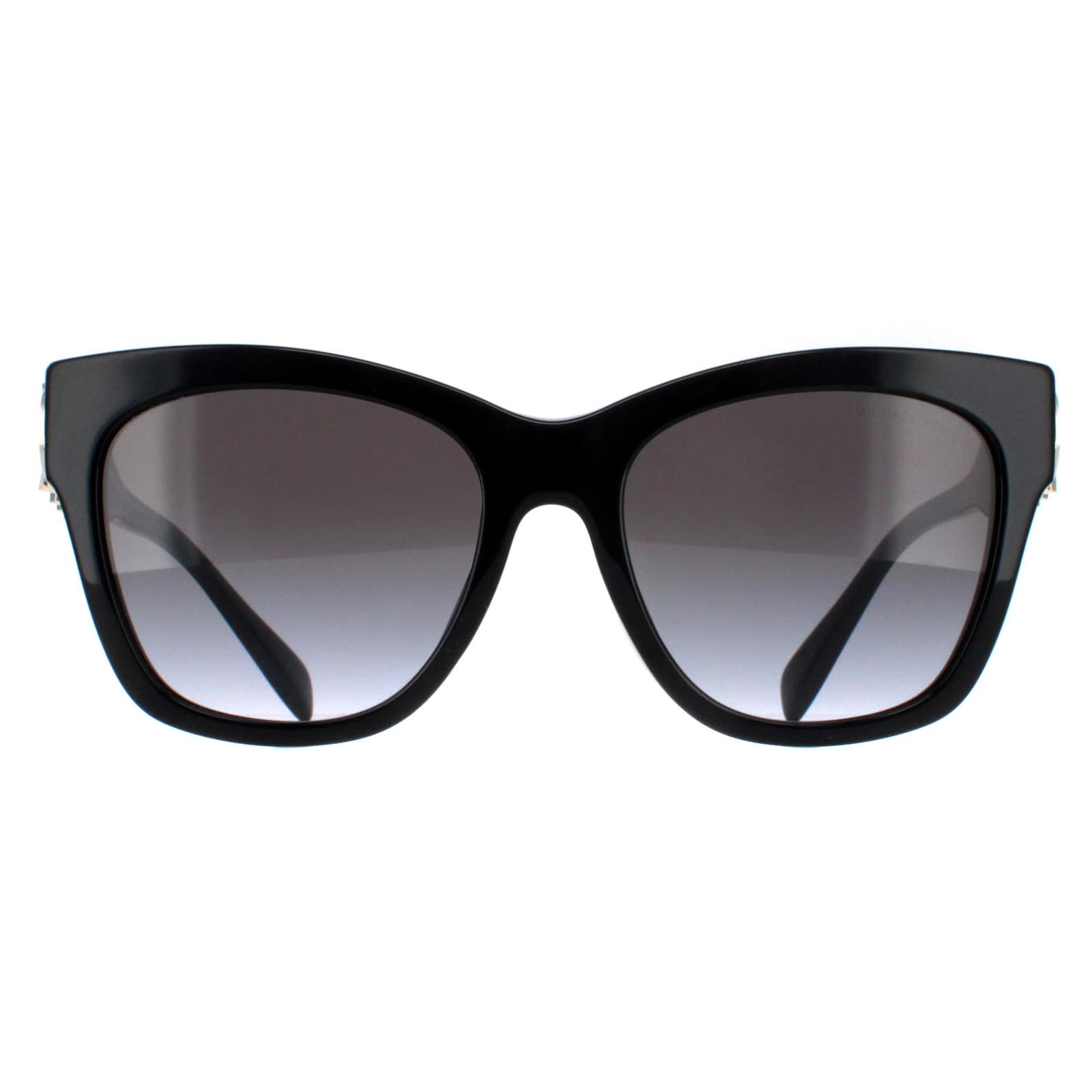 Michael Kors MK2182U Empire Square 30058G zwart donkergrijs gradiÃ"nt zonnebril