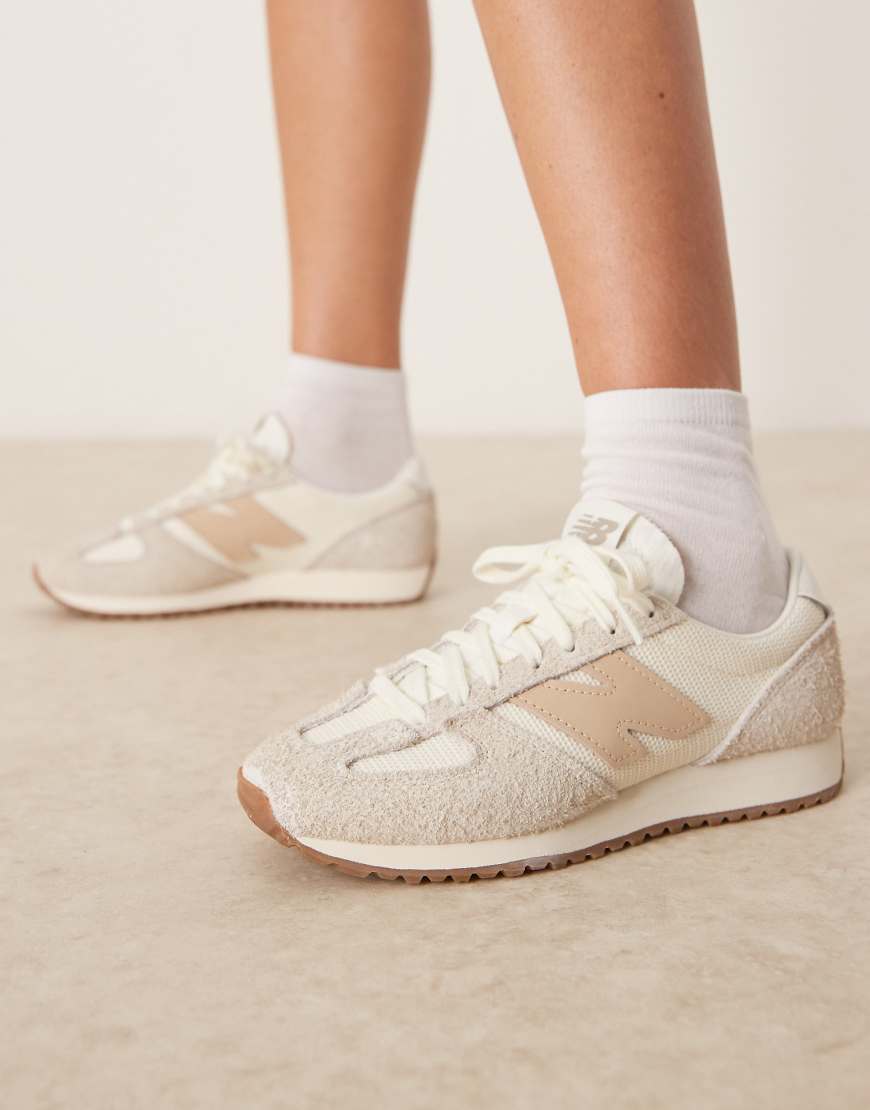 New Balance - 471 - Sneakers in Wollweiß und Taupe