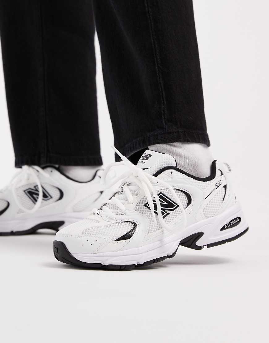 New Balance - 530 - Sneaker in Weiß und Schwarz