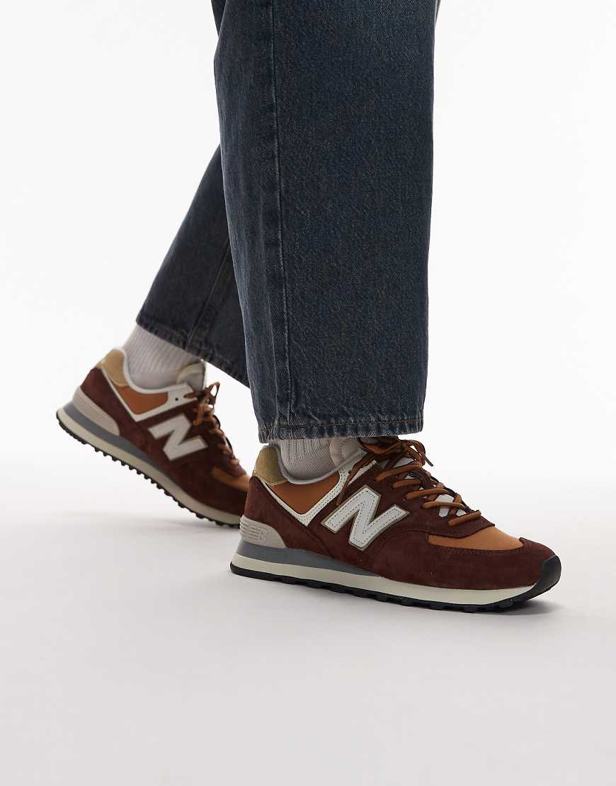 New Balance - 574 - Sneaker in Orange