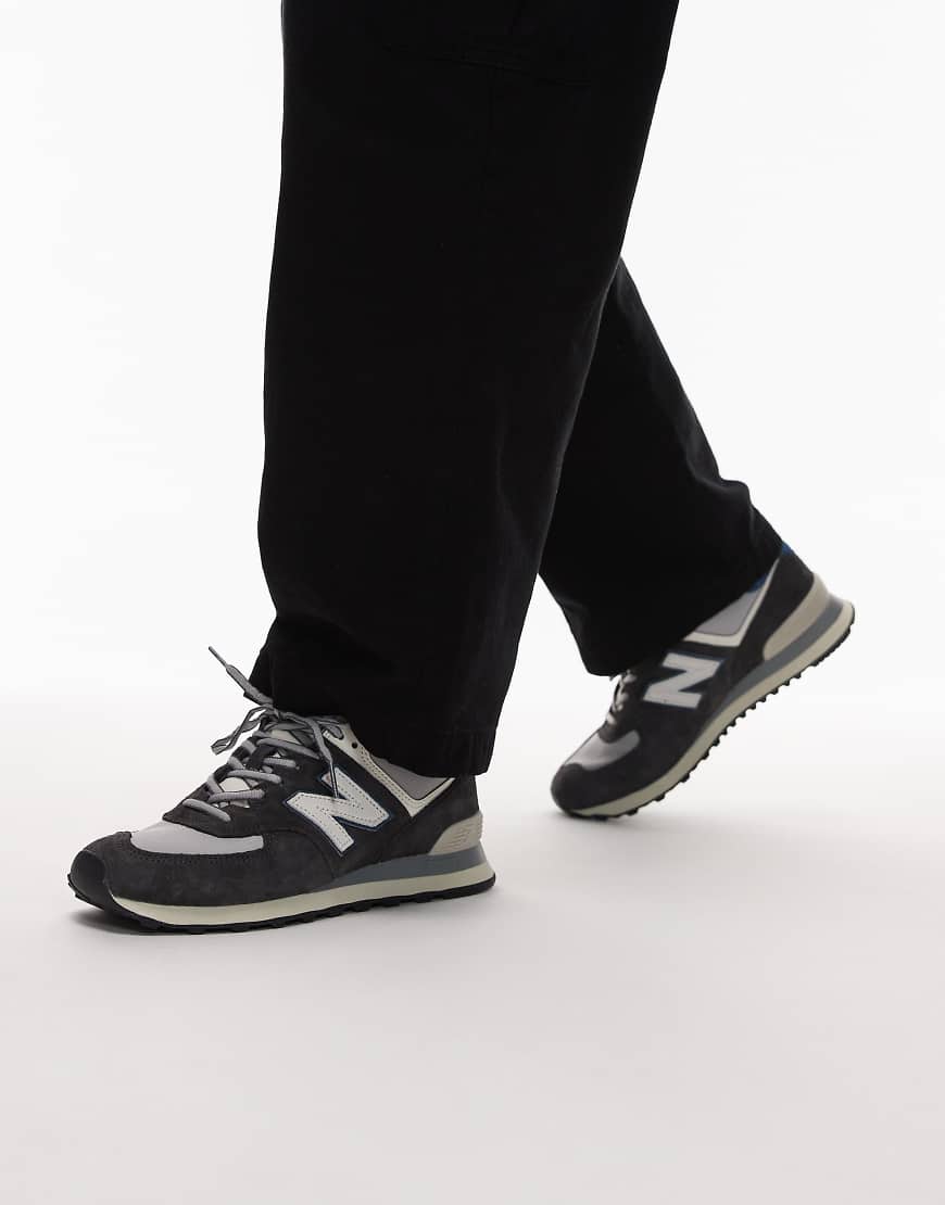 New Balance - 574 - Unisex-Sneaker in Grau und Petrol