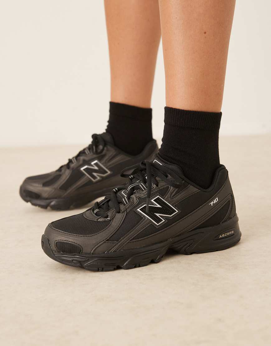 New Balance - 740 - Unisex - Sneakers in Schwarz