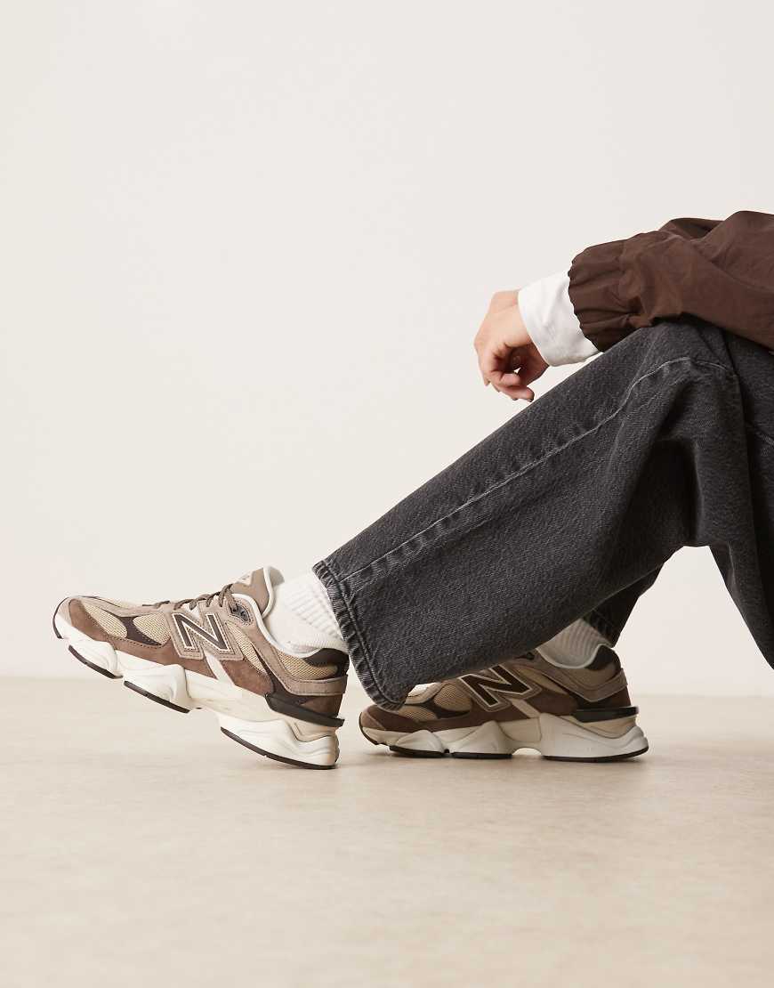 New Balance - 9060 - Braune Sneaker-Brown