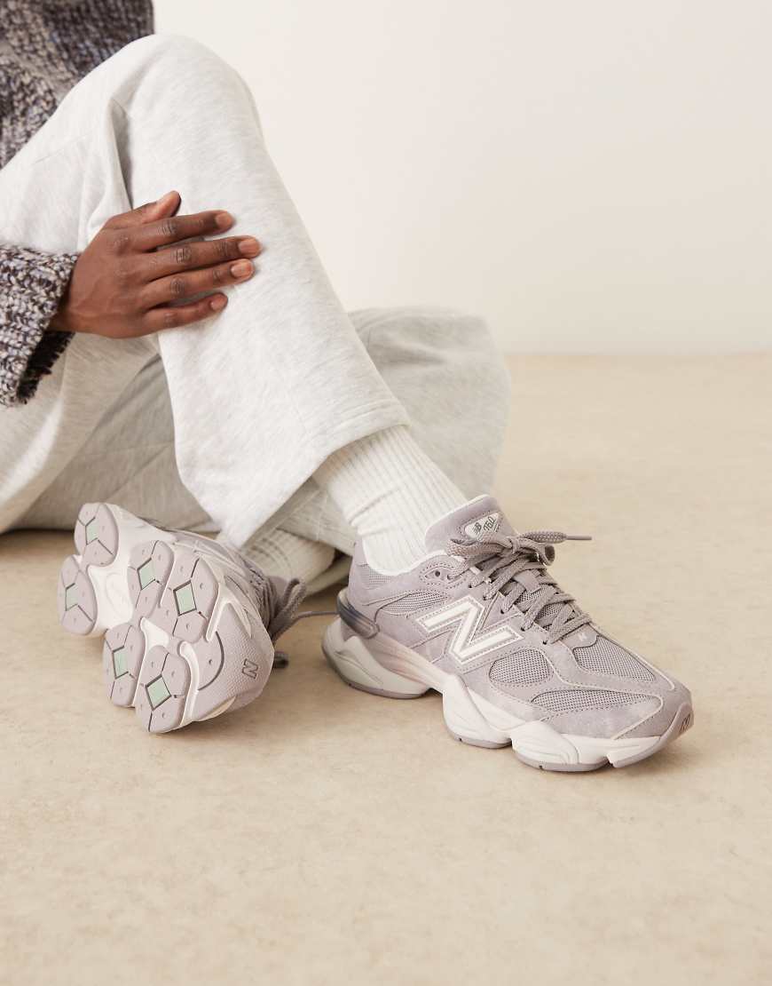 New Balance - 9060 - Sneaker in Flieder-Grau-Weiß