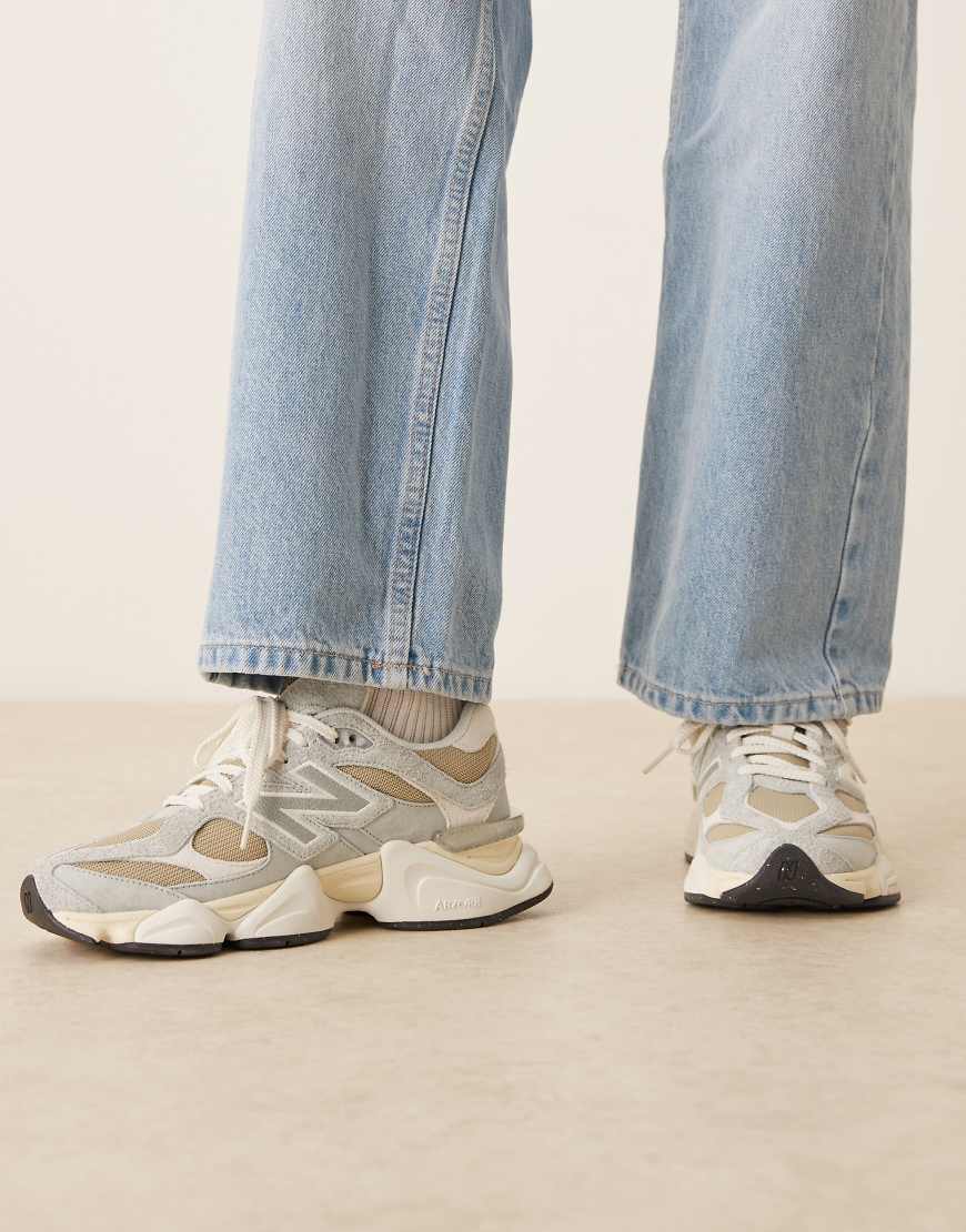 New Balance - 9060 - Sneaker in Grautönen