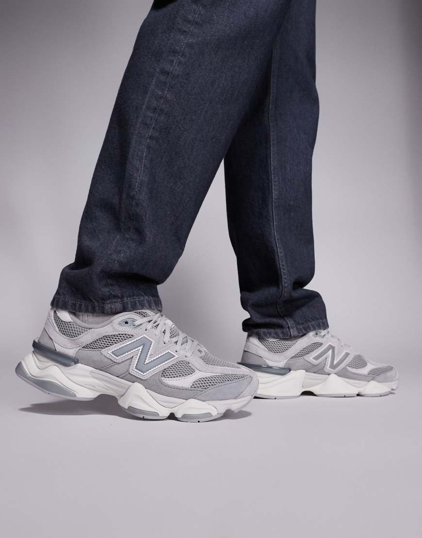 New Balance - 9060 - Unisex-Sneaker in Grau und Schwarz