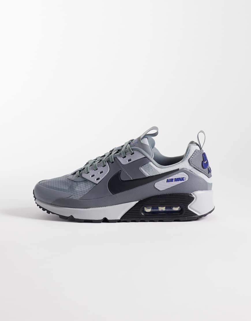 Nike - Air Max 90 Drift - Sneaker in Grau und Blau