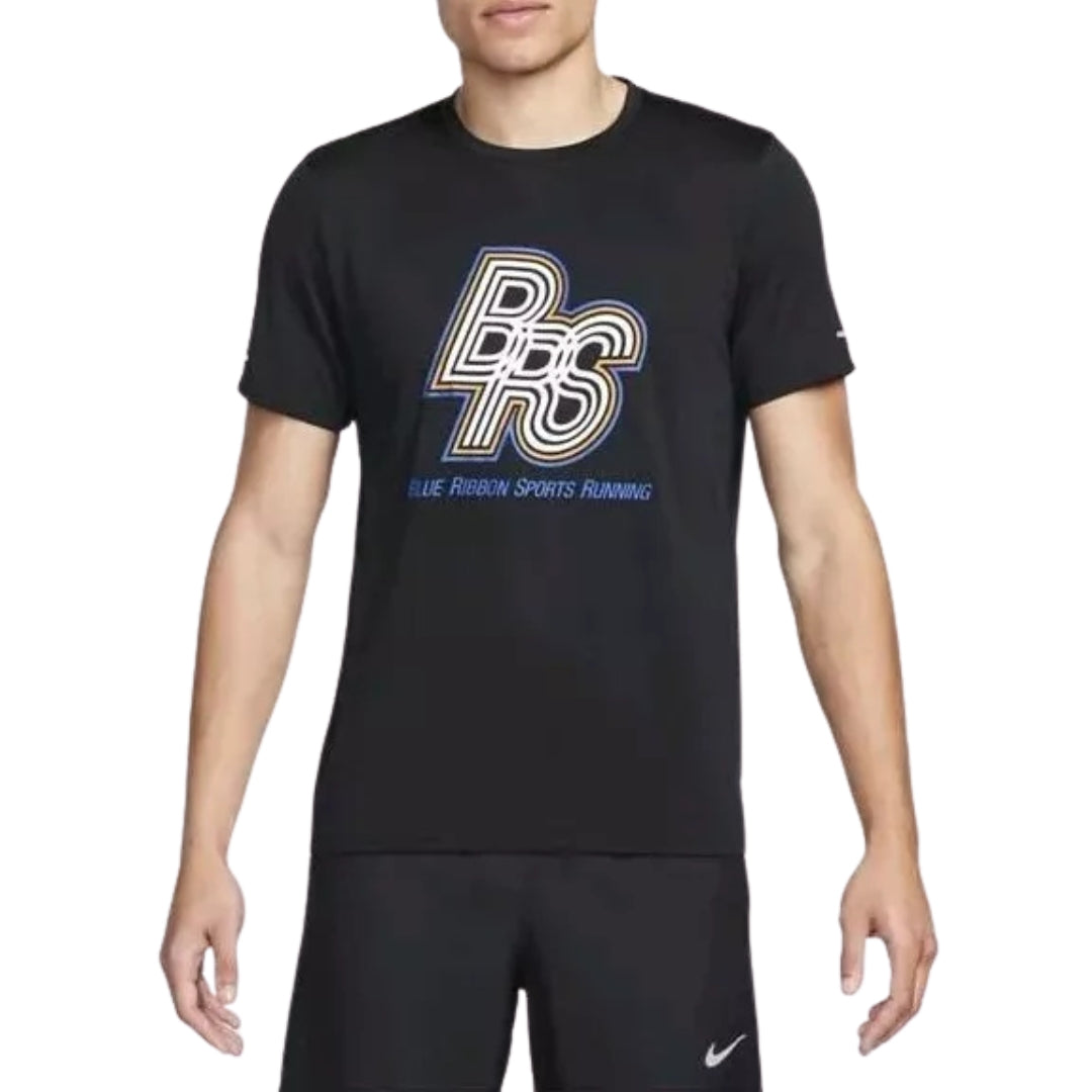 Nike Dri-fit Rise 365 Zwart T-shirt