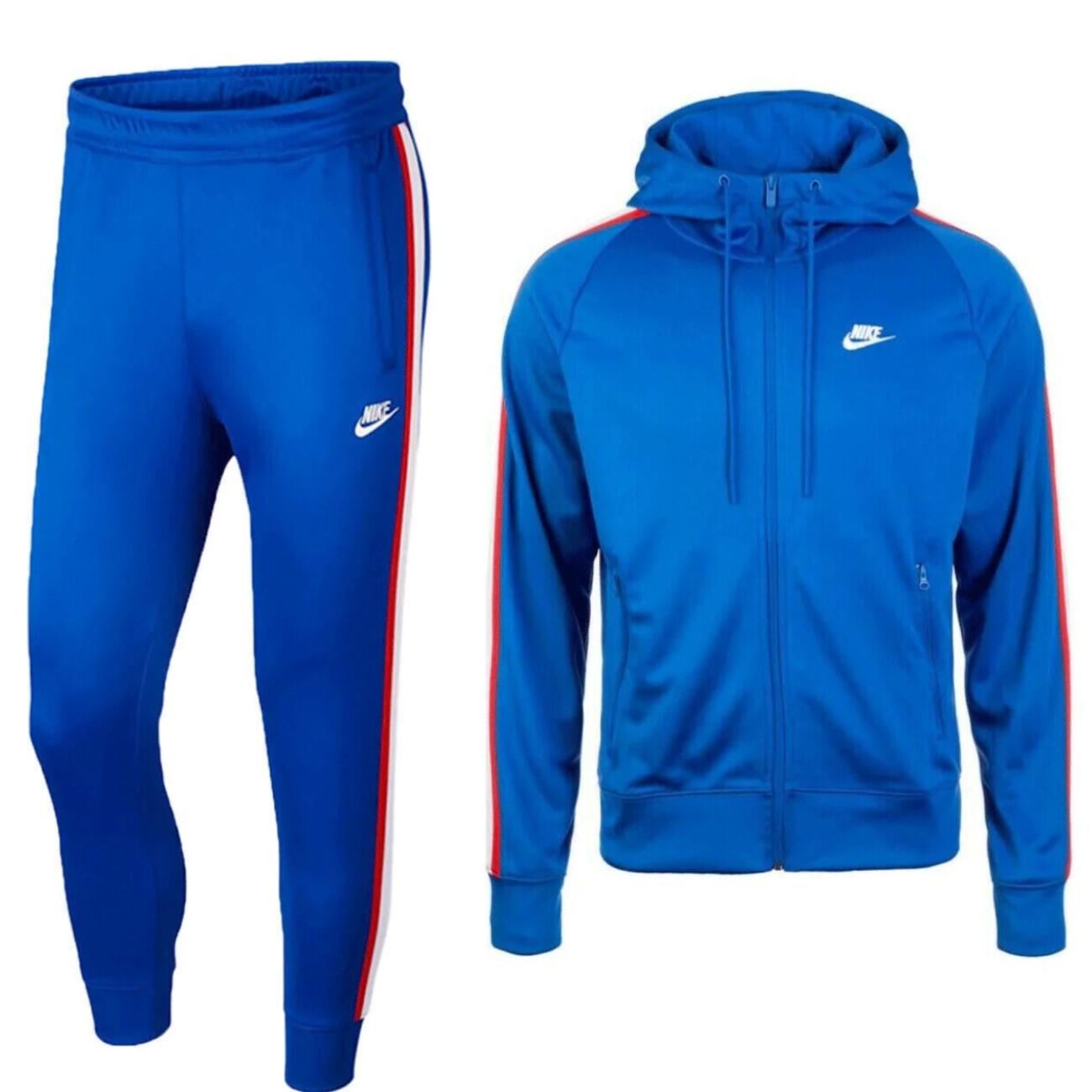 Nike Tribute Poly trainingspak voor heren in blauw