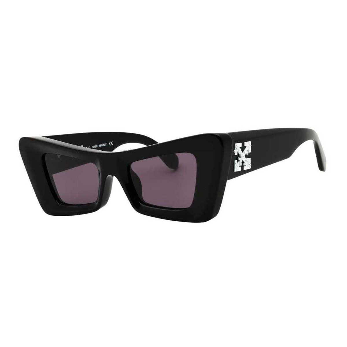 Off-White Dames/Dames Accra Dikke Zonnebril (Zwart)