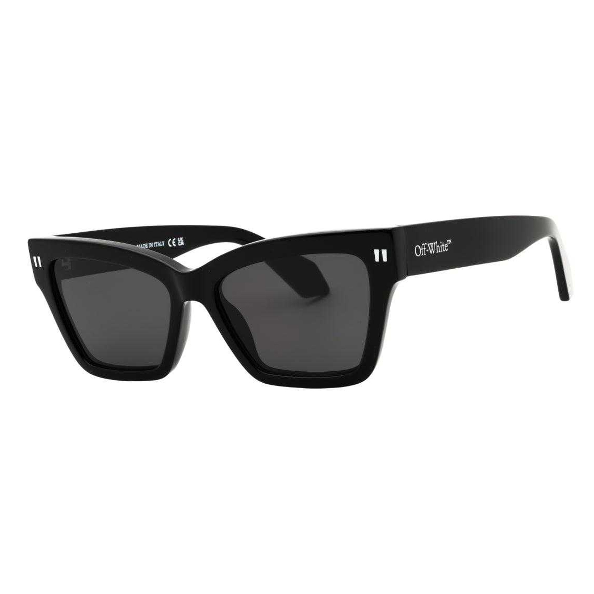 Off White Unisex zonnebril Cincinnati voor volwassenen (Zwart/Donkergrijs)