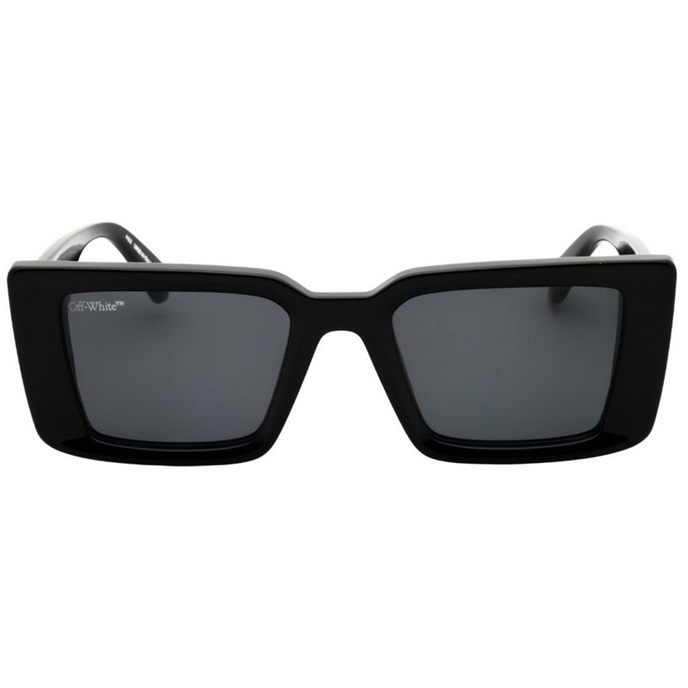 Off White Volwassen zonnebril Unisex Af Savannah (Zwart/Donkergrijs)