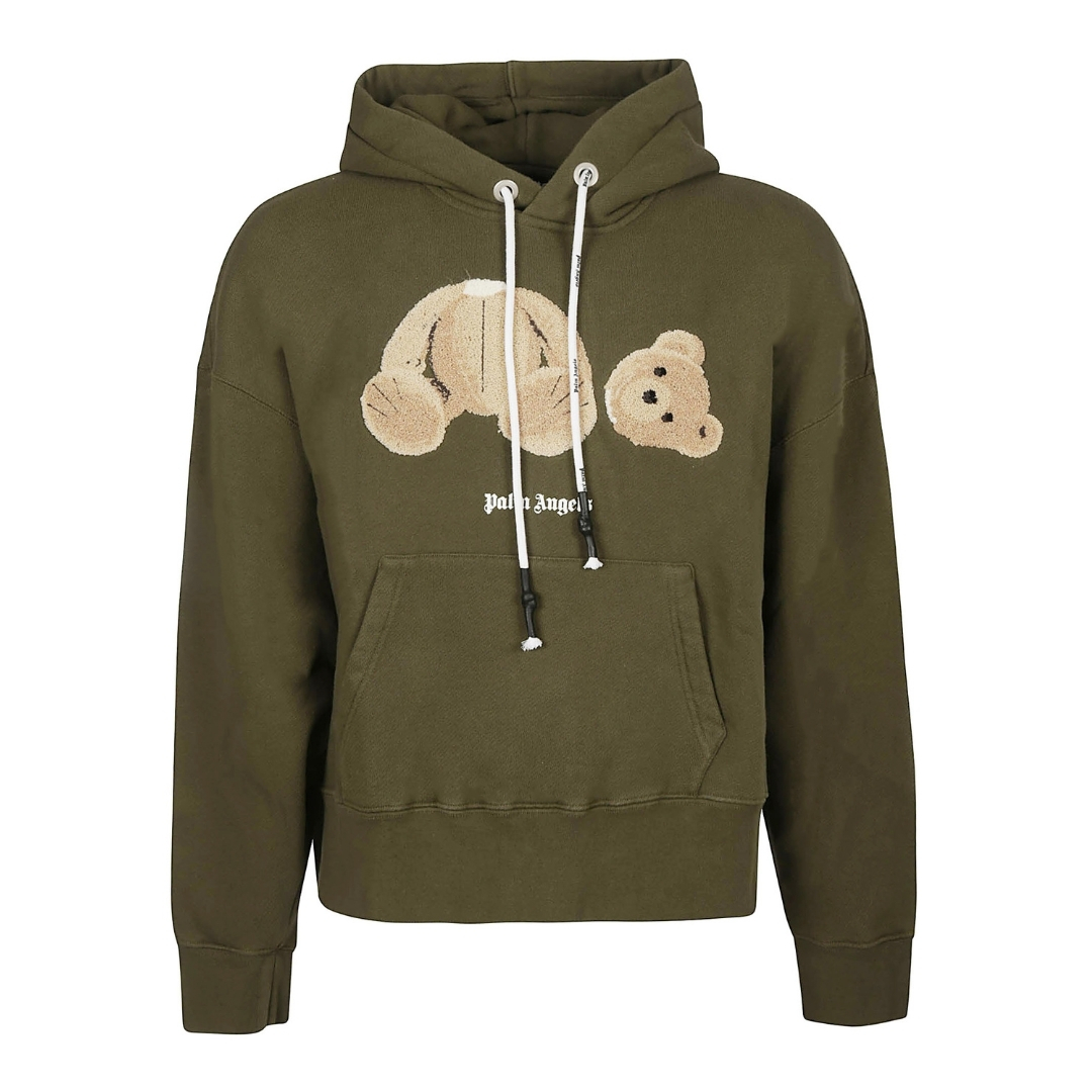 Palm Angels Kill The Bear Groene Hoodie