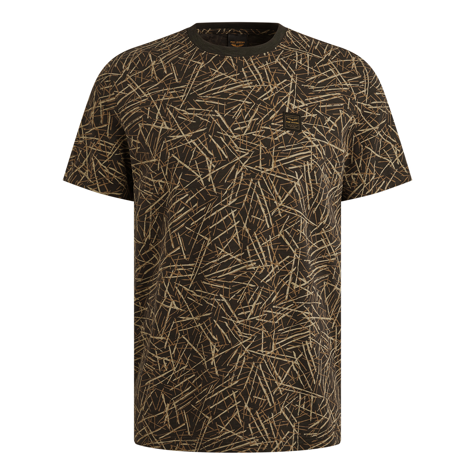 Pme Legend Short Sleeve R-neck Slub Jersey