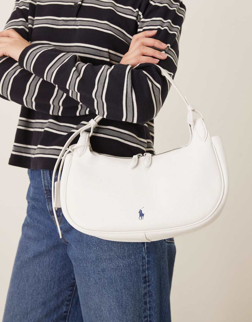 Polo Ralph Lauren - Schultertasche in Weiß