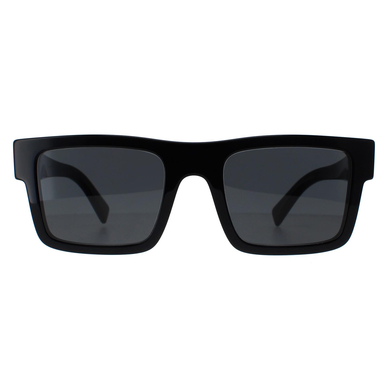 Prada PR19WS 1AB5S0 zwarte donkergrijze zonnebril