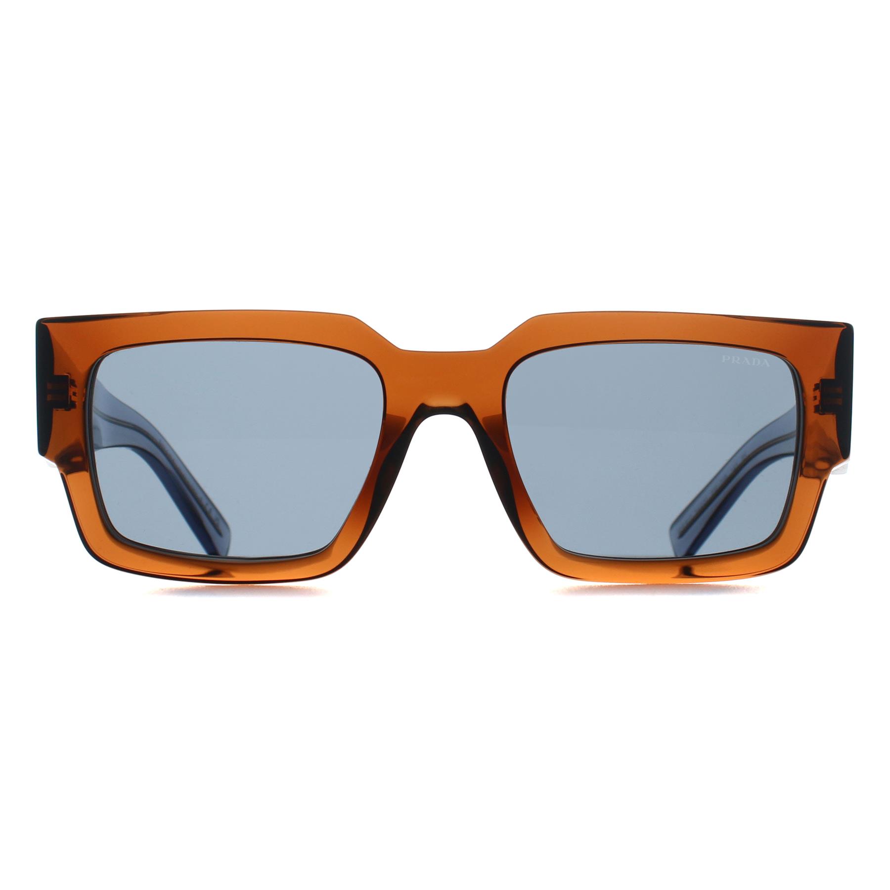 Prada PRB17S 25F70B chocolade donkergrijze zonnebril