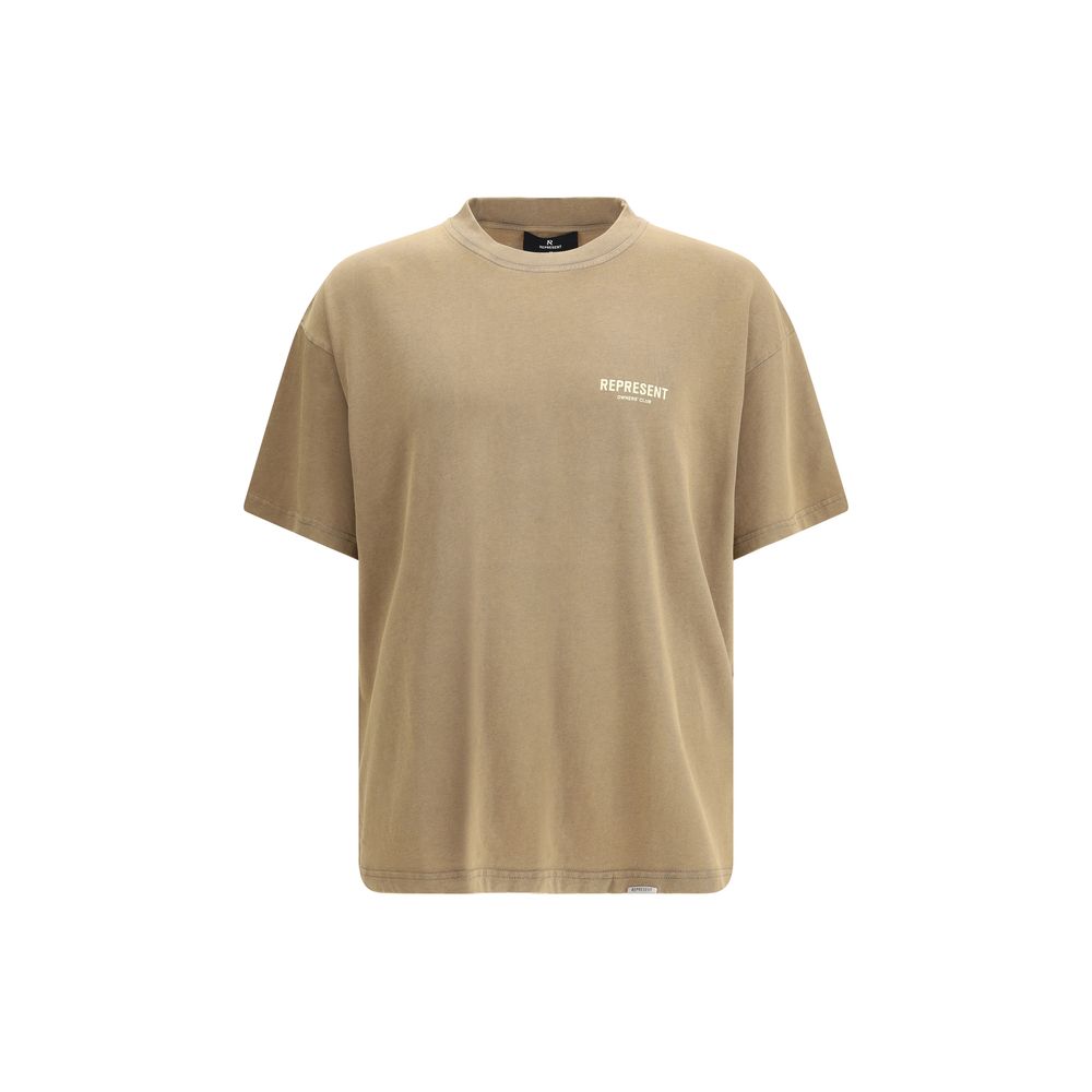 Represent Bruine Katoenen T-Shirt