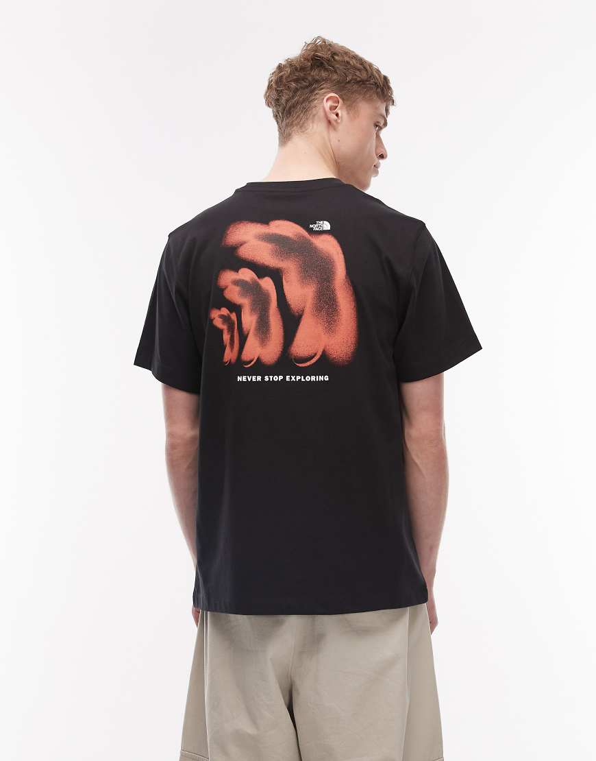 The North Face - 1966 Half Dome - Locker geschnittenes T-Shirt in Schwarz mit Rückenprint