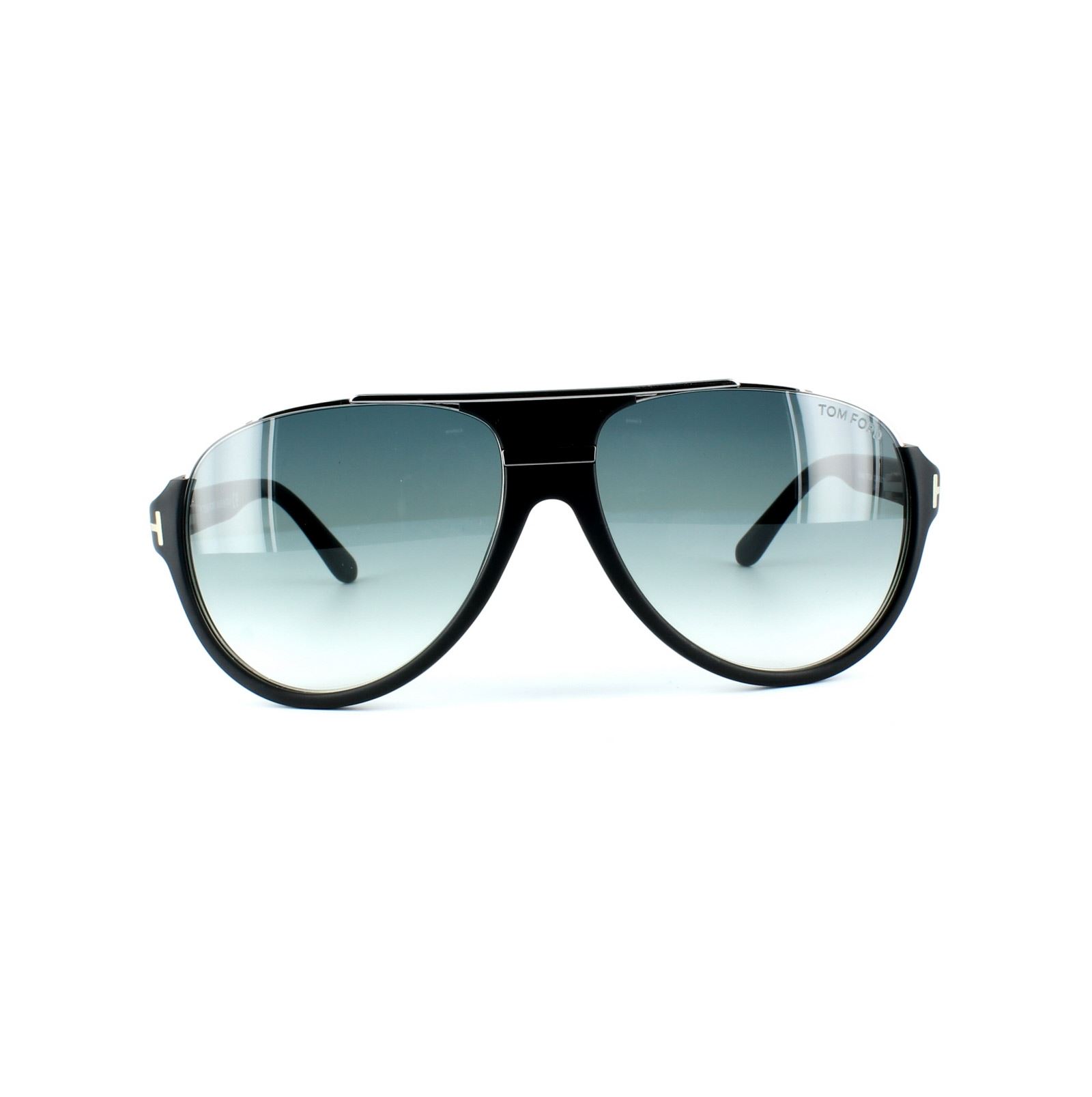 Tom Ford Zonnebril 0334 Dimitry 02w Mat Zwart Blauw Grijs Verloop