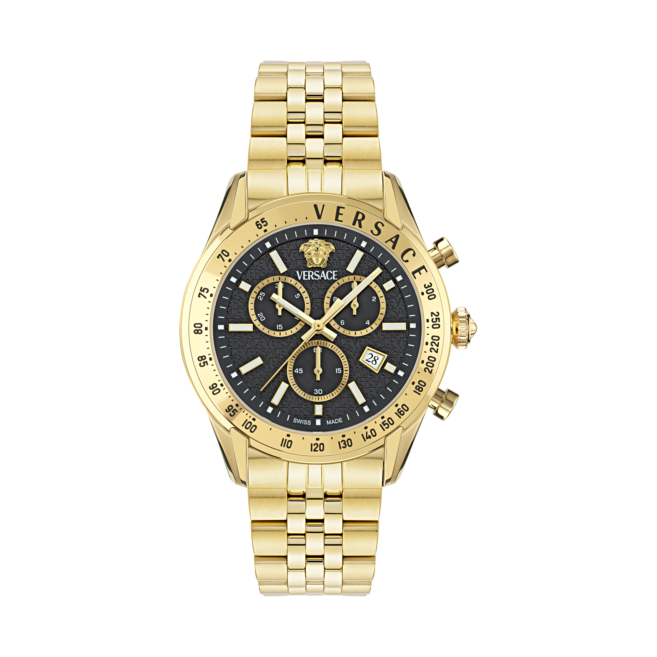 Versace Chrono Master Heren Gouden Horloge VE8R00624