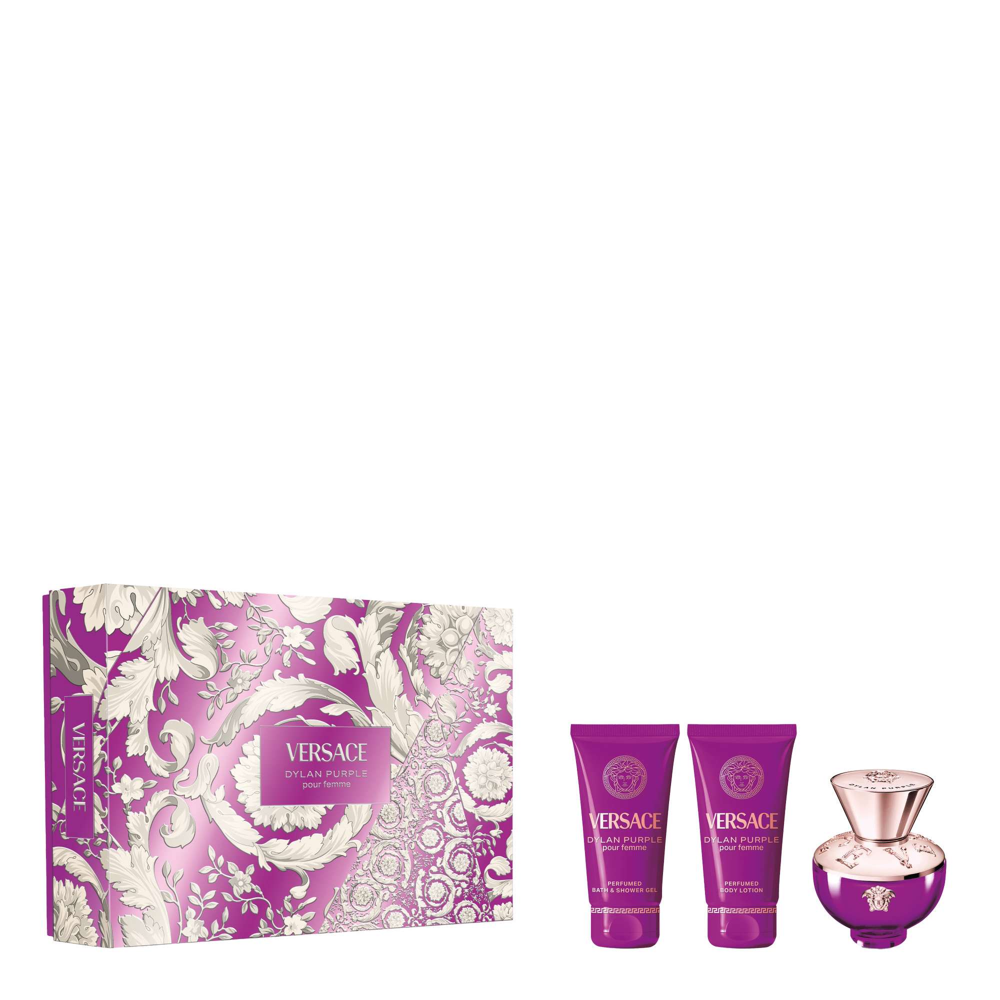 Versace Dylan Purple Eau de Parfum 50ml Cadeauset met douchegel en bodylotion