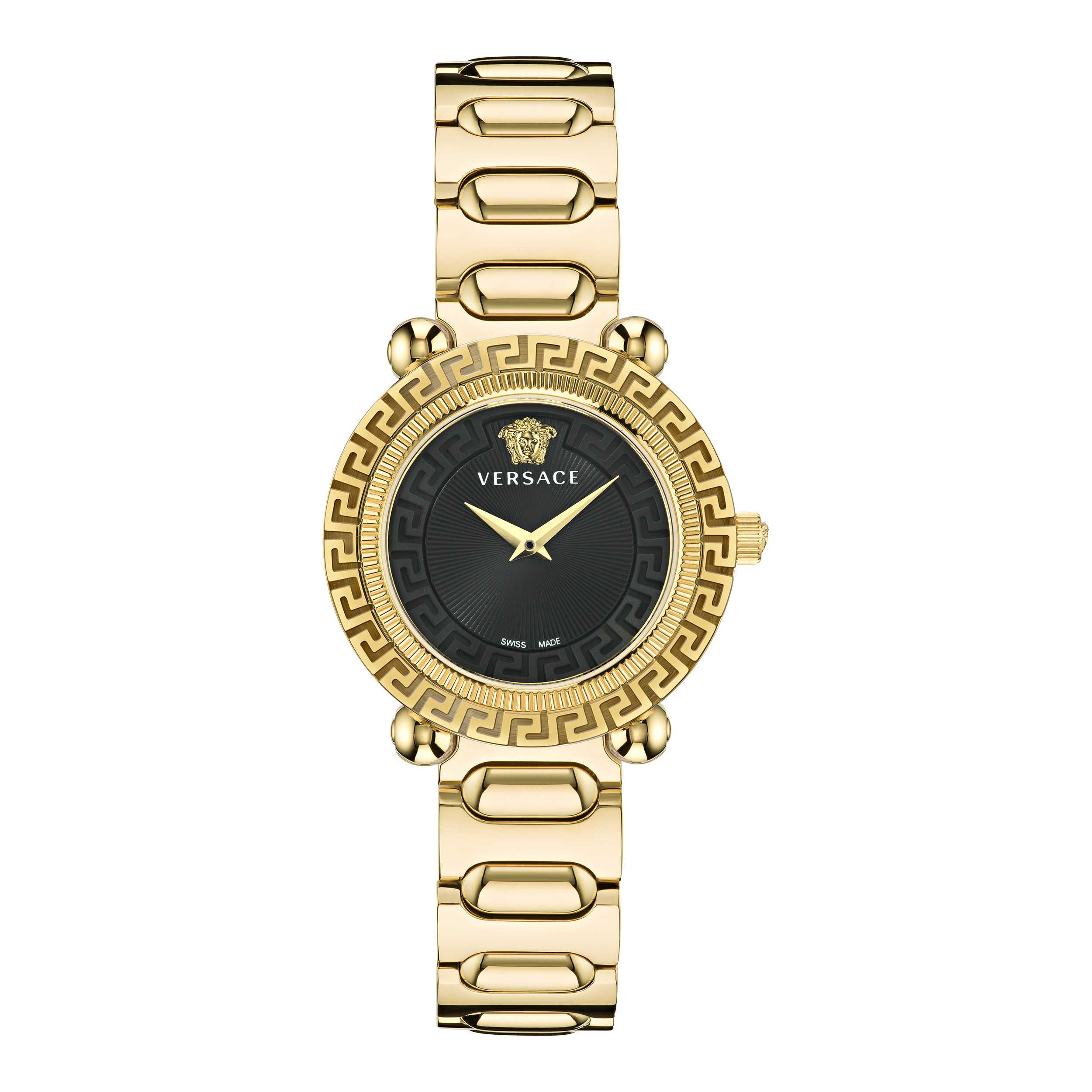 Versace Greca Twist Dames Horloge Goudkleurig VE6I00523