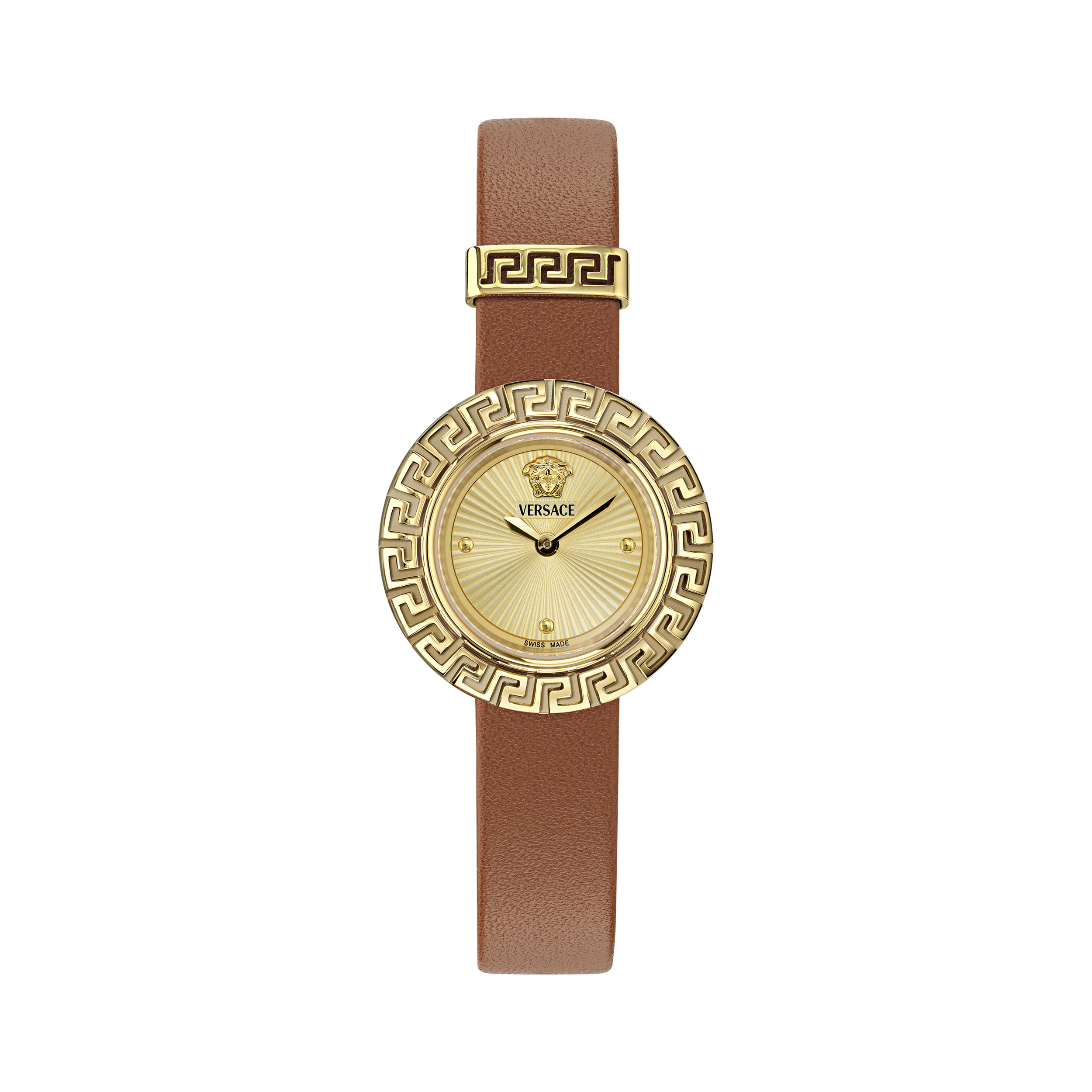 Versace La Greca Dames Brown Horloge VE8C00124